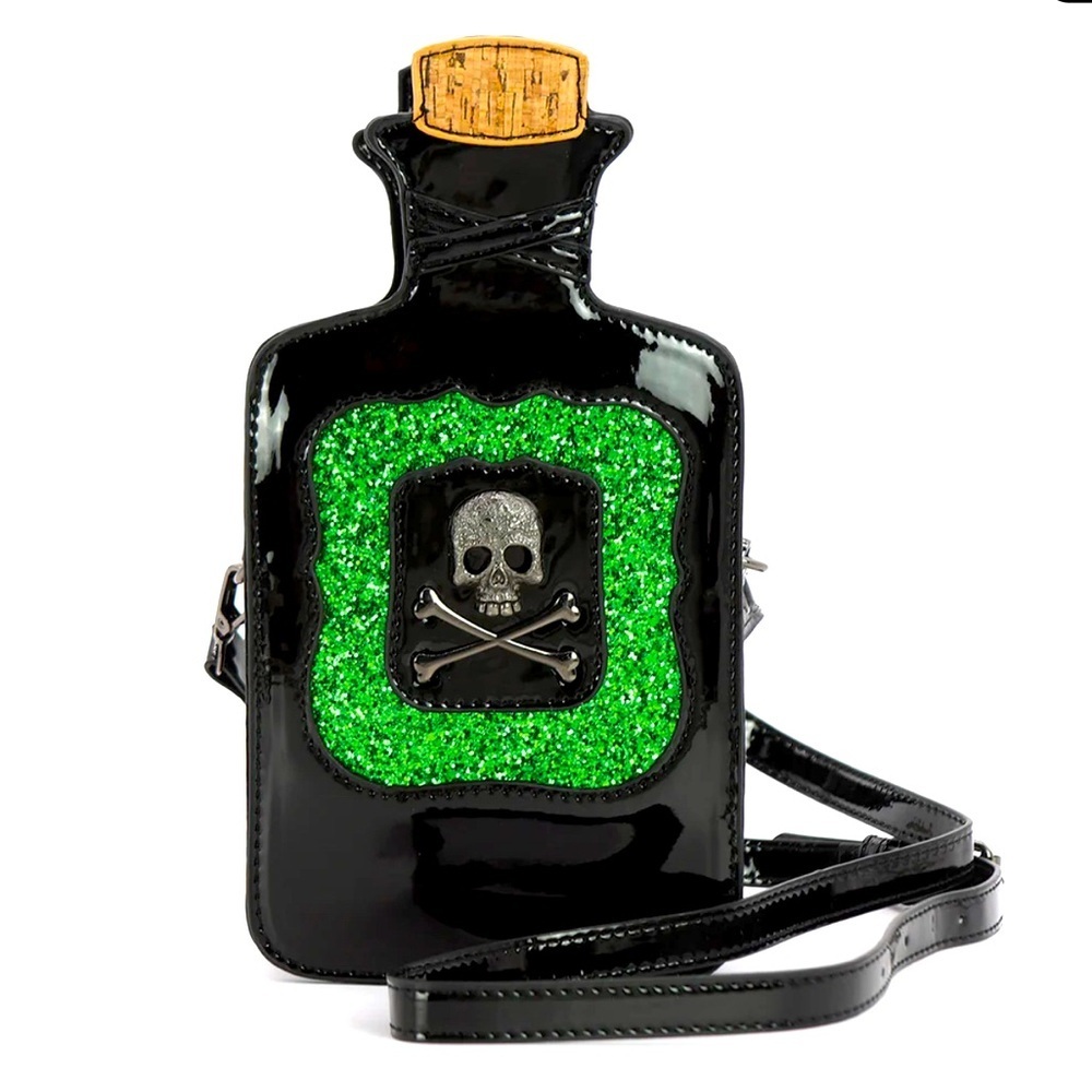 Poison Bottle X Bodybag In Vegan Leather NWT​